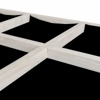 Outsunny Huerto Urbano Elevado con 8 Rejillas y Estantes Tela no Tejida para Cultivo Verduras y Hortalizas 123x54x87 cm Natural(m-13)