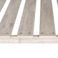 Outsunny Huerto Urbano Elevado con 8 Rejillas y Estantes Tela no Tejida para Cultivo Verduras y Hortalizas 123x54x87 cm Natural(m-12)