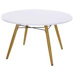 HOMCOM bijzettafel woonkamertafel salontafel theetafel koffietafel nachttafel rond