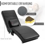 relaxstoel met kruk tv-stoel Gepolsterde stoel 360° draaibaar 145° kantelbaar(c-3)