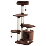 Kattenboom klimboom speelboom kattenbed kattenkrabboom grijs(c-11)