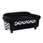 luxe hondenbank hondensofa kunstleer kattenbank hondenmand huisdier roze(c-3)