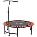 Trampoline fitness trampoline yoga tuintrampoline in hoogte verstelbaar met handgreep