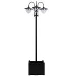 Zonneverlichting vlam tuinlamp set van 2 lamp 36 leds waterdicht ABS(c-3)