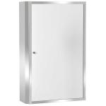 Badkamerkast, hangkast, wandkast, badkamermeubel, multifunctionele kast met 2 spiegels(c-4)