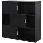 Boekenrek staande kast archiefkast multifunctionele kast wit 120 x 40 x 120 cm(c-2)