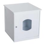 Kattenhuis voor kattenbed, kattentoilet kattenkast kattenbak MDF bruin(c-2)