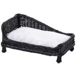 luxe hondenbank hondensofa kunstleer kattenbank hondenmand huisdier roze(c-11)