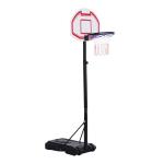 Basketbalring met net basketbalnet stalen buis + nylon rood + blauw + wit ø46 cm(c-1)