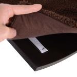 Kattenbed, kattenplank, kattenligplaats,kattenplank muur, wandmontage, pluchen bekleding MDF bruin(c-3)