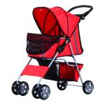 PawHut hondenwagen hondenbuggy honden pet stroller buggy 4 kleuren 3/4 wielen