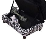 luxe hondenbank hondensofa kunstleer kattenbank hondenmand huisdier roze(c-14)