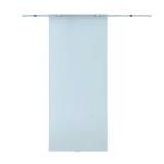HOMCOM glazen schuifdeur schuifdeur glazen deur kantoor met zonder stroken 775/900/1025 x 2050 mm