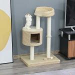 PawHut Multi Level Cat tree w/ scratching posts Hammock(c-3)