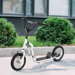 HOMCOM Kids Steel Height Adjustable Kick Scooter Blue/Black(c-3)