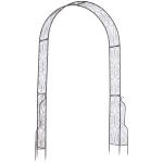 Outsunny 7.5ft Garden Arch Arbor Decorative Climbing Plants Lawn Wedding(c-2)