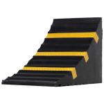 DURHAND Heavy Duty 2.5 Ton Plastic Car Lifting Ramps Automotive Vehicle Garage 1 Pair(c-4)