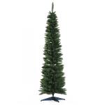 HOMCOM 150CM Pre-Lit Fibre Optic Christmas Tree Metal Base 170 Branch Tip LED Lights(c-5)