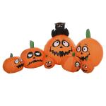 HOMCOM 1.8H m Inflatable Witches Halloween Decoration, Polyester Fabric-Multicolour(c-6)
