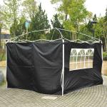 Outsunny 3m Gazebo Exchangeable Side Panel Panels W/ Window-Blue(c-2)