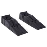DURHAND Heavy Duty 2.5 Ton Plastic Car Lifting Ramps Automotive Vehicle Garage 1 Pair(c-3)