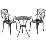 Outsunny 6Pcs Outdoor Sectional Sofa Set Conversation Aluminum Frame w/ Cushion(c-5)