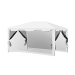 Outsunny Garden Gazebo W/Mosquito Net-Brown(c-6)