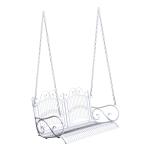 Outsunny Hanging Swing Chair, Seat Size:57W x 47.5D cm-Multi-Colour Stripes(c-4)