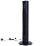 HOMCOM ABS Oscillating 3-Speed Settings Tower Fan w/ Remote Control Black(c-4)