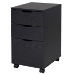 HOMCOM Rolling File Cabinet w/ Drawer, Hanging File Folder, Organizer Letter Size(c-3)