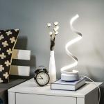 HOMCOM MDF 4-Tier Floor Lamp White(c-4)