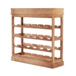 HOMCOM 70W x22.5D x 70H cm 24 Bottles 4-tier Wine Rack(c-1)