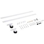 HOMCOM Sliding Wood Barn Door Hardware Kits Track Roller(c-5)
