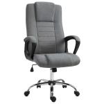 Vinsetto High Back Office Executive Chair w/ 360 Swivel Foam Padding Seat Grey(c-7)