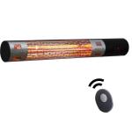 Outsunny Patio Heater, 1500W, Aluminium-Red(c-2)