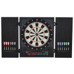 HOMCOM Plastic LED Electronic Dartboard w/ 12 Darts(c-2)