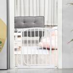 HOMCOM Babies 14-Panel HDPE Playpen Grey(c-3)
