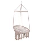 Outsunny Hanging Swing Chair, Seat Size:57W x 47.5D cm-Multi-Colour Stripes(c-2)