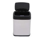 HOMCOM 68L Automatic Sensor Lid Steel Kitchen Bin Silver(c-5)