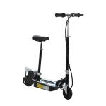 HOMCOM Kids Foldable E-Scooter 12V 120W W/Brake Kickstand-Pink(c-3)