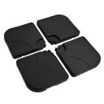 Outsunny Parasol Base Stand Weights Portable Umbrella Holder Sand or Water Filled Cantilever(c-6)