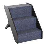 Pawhut Pet-3 Steps Ladder Ramp-Dark Brown(c-1)