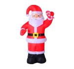 HOMCOM Inflatable Air Blown Christmas Santa Claus 240cm W/LED(c-5)