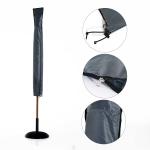 Outsunny Garden Offset Umbrella Parasol Waterproof Cover-Grey(c-4)