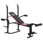 HOMCOM Fitness Gravity Inversion Exercise Bench-Silver(c-1)