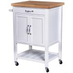 HOMCOM Kitchen Helper Step Stool with 2 Steps & Handles Suitable for Children(c-2)