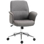 Vinsetto High Back Office Executive Chair w/ 360 Swivel Foam Padding Seat Grey(c-6)