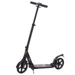 HOMCOM Kids Foldable E-Scooter 12V 120W W/Brake Kickstand-Pink(c-9)