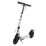 HOMCOM Kids Foldable E-Scooter 12V 120W W/Brake Kickstand-Pink(c-8)