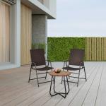 Outsunny 2 Seater Patio Rattan Swing Chair Hanging Chair Garden Loveseat Bench w/ Cushion(c-6)